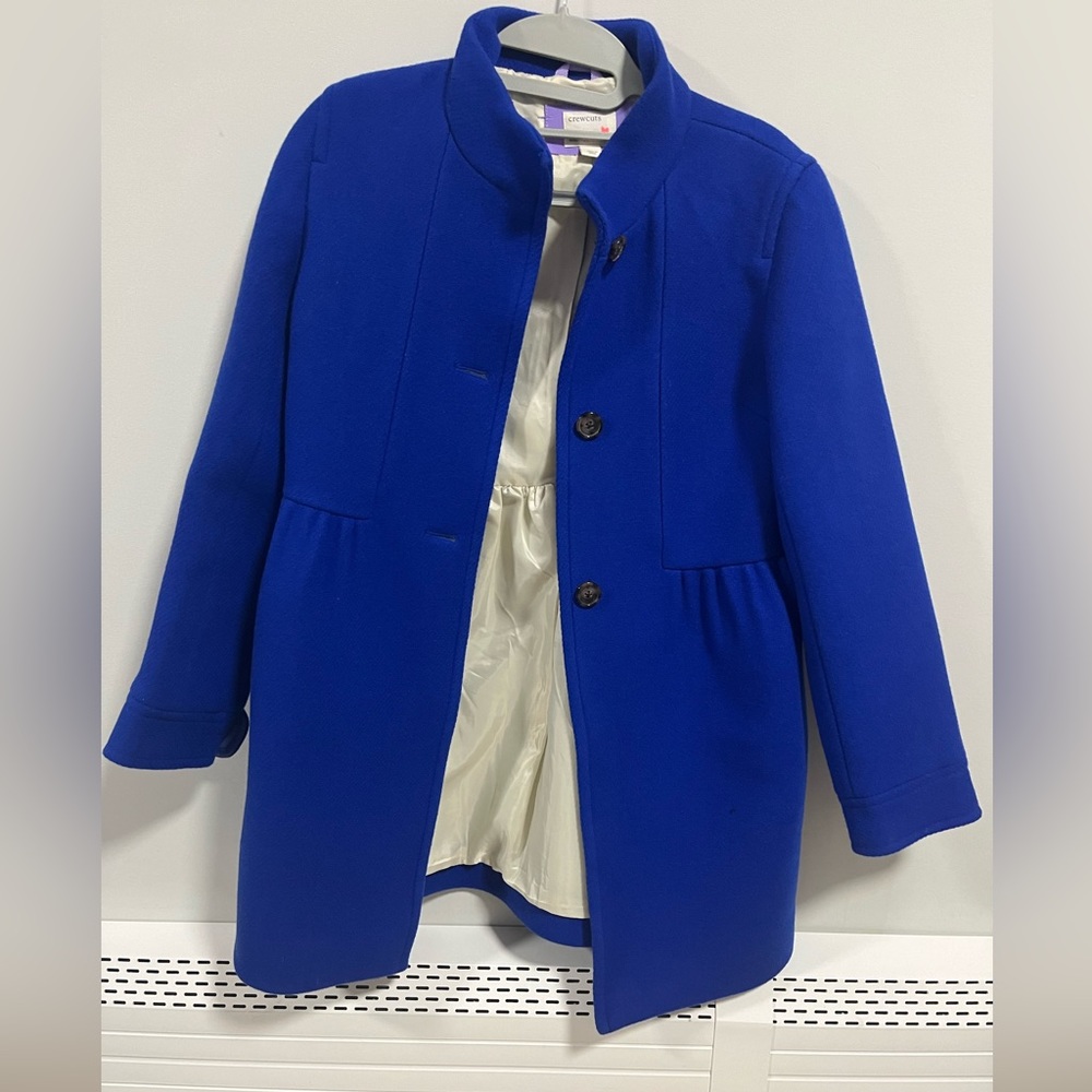 Blue girls Jcrew- crew cuts jacket